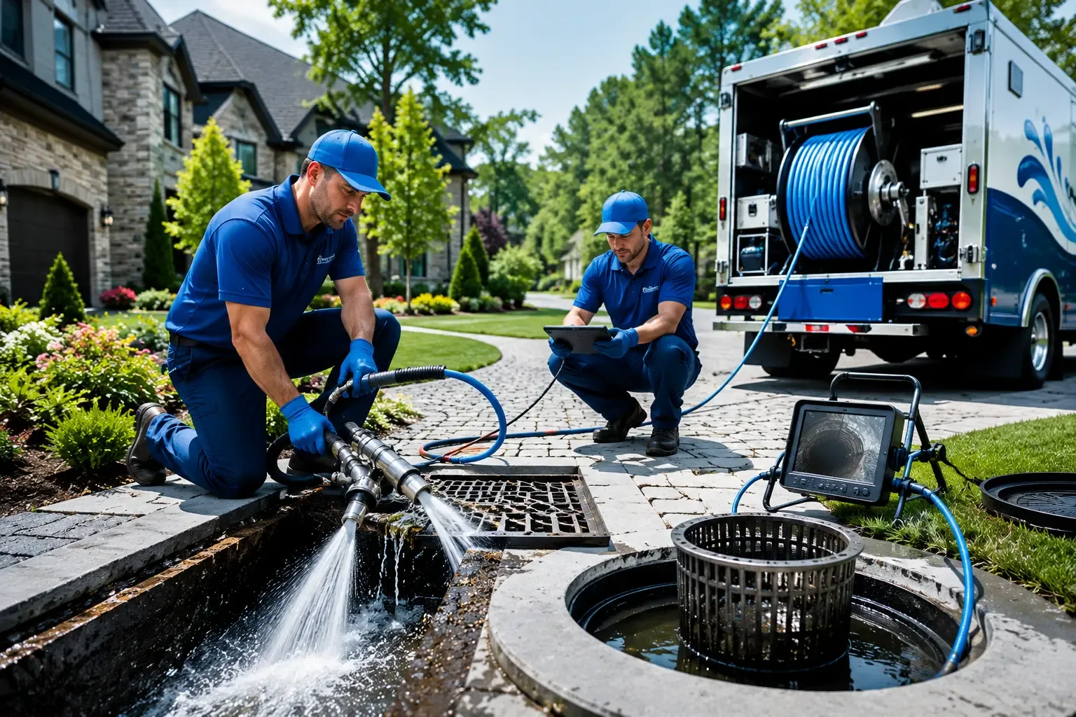 Local outdoor drain cleaning professionals in Oconee, GA